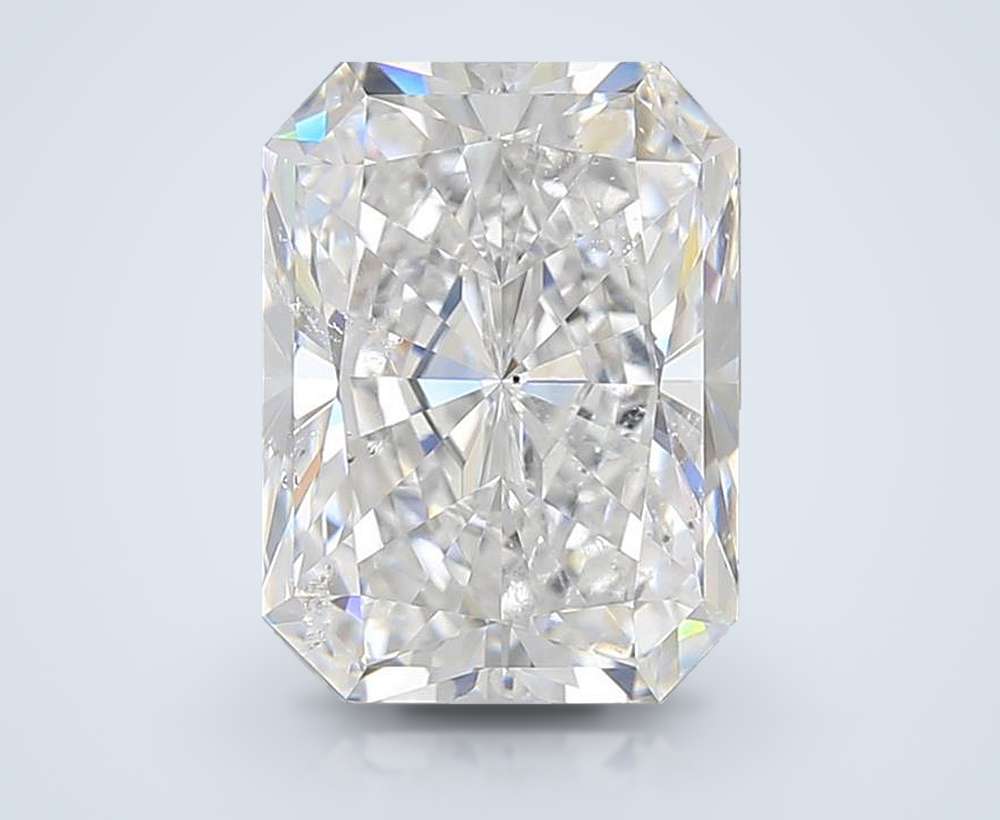 2.50ct D SI2 Rare Carat Ideal Cut Radiant Diamond
