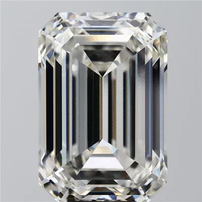 13.18ct G VVS2 Rare Carat Ideal Cut Emerald Lab Grown Diamond