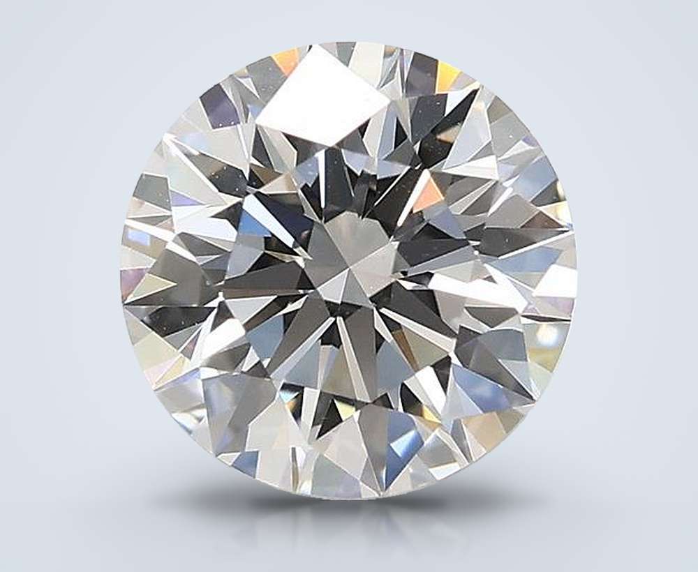 1.26ct D VVS2 Rare Carat Ideal Cut Round Lab Grown Diamond