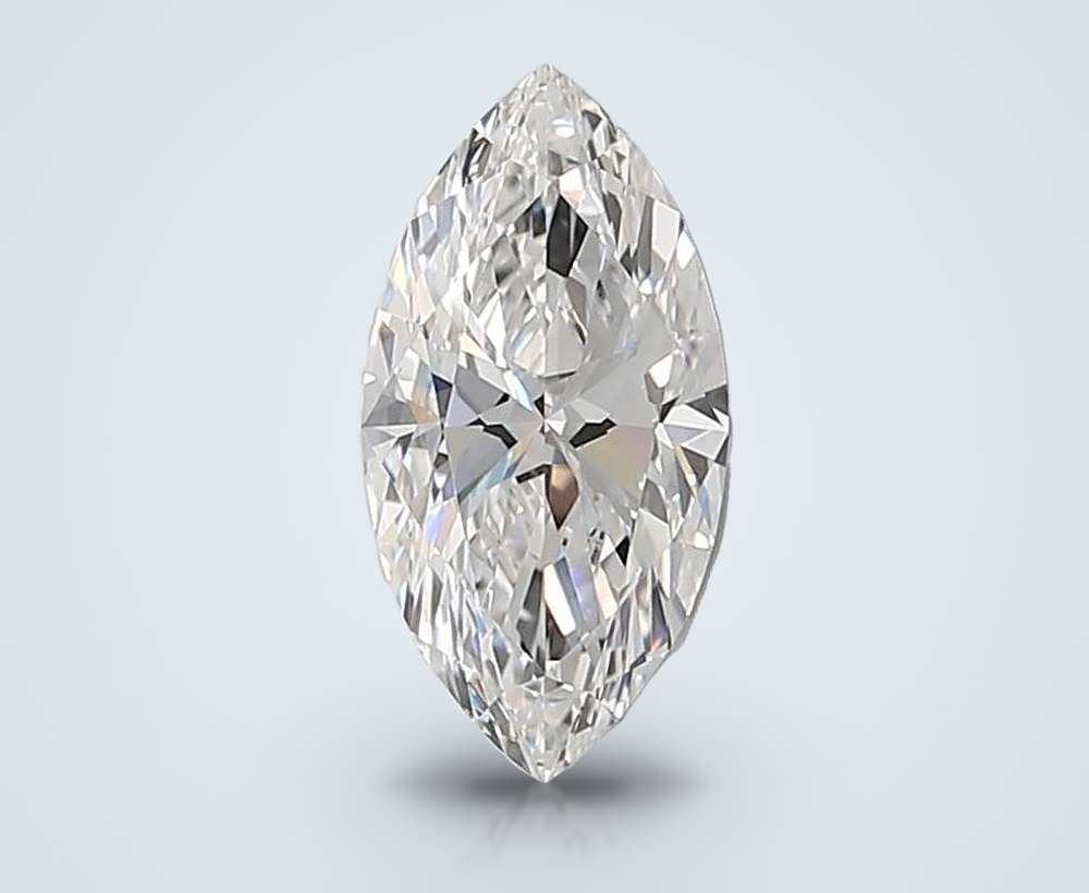 2.07ct E VS1 Rare Carat Ideal Cut Marquise Lab Grown Diamond