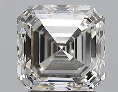 2.20ct I SI1 Excellent Cut Asscher Diamond