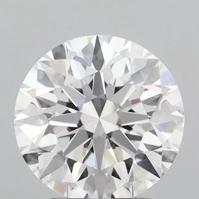 2.33ct D FL Rare Carat Ideal Cut Round Lab Grown Diamond