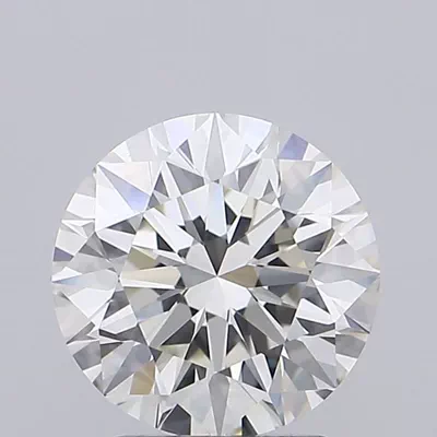 2.35ct K VVS2 Rare Carat Ideal Cut Round Diamond