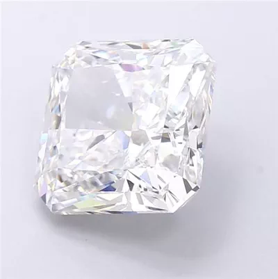 5.20ct E VVS2 Rare Carat Ideal Cut Radiant Lab Grown Diamond