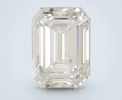 1.13ct I VVS2 Rare Carat Ideal Cut Emerald Lab Grown Diamond