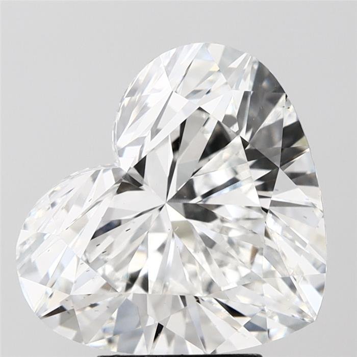 5.04ct E VS2 Rare Carat Ideal Cut Heart Lab Grown Diamond