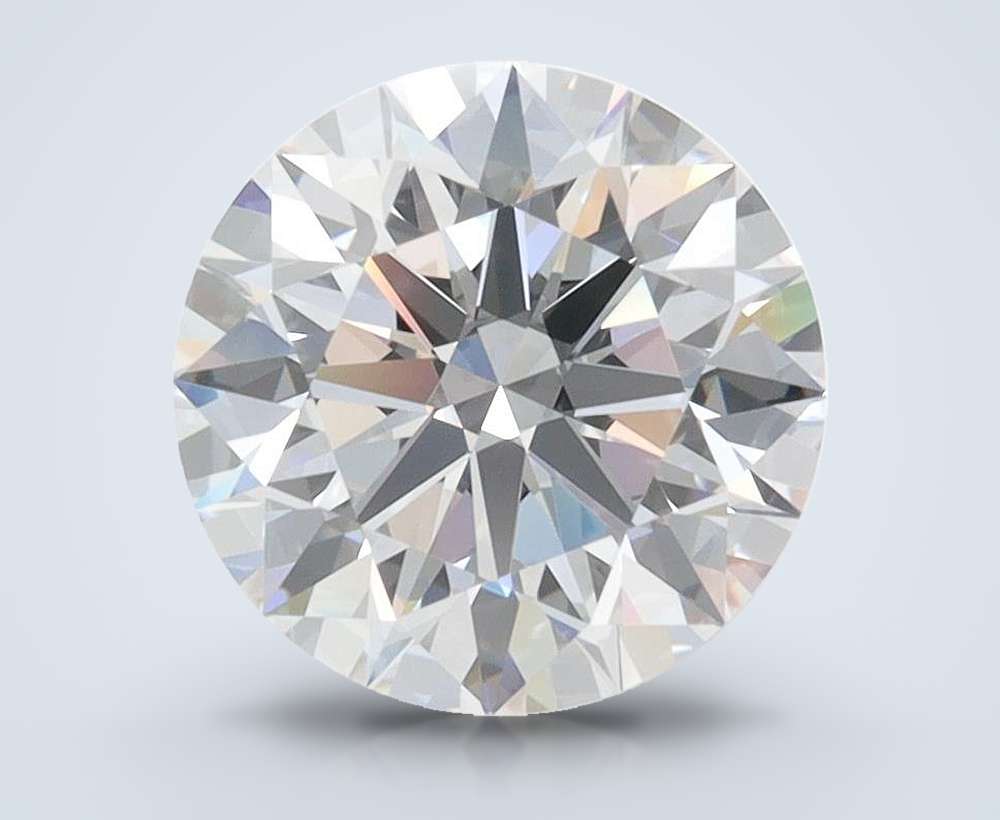 2.94ct D FL Rare Carat Ideal Cut Round Lab Grown Diamond