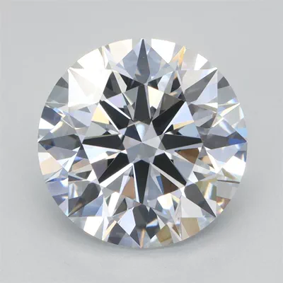 3.14ct G VVS2 Rare Carat Ideal Cut Round Lab Grown Diamond