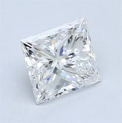 1.20ct D VS1 Rare Carat Ideal Cut Princess Diamond