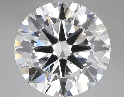 7.04ct E VVS1 Rare Carat Ideal Cut Round Lab Grown Diamond