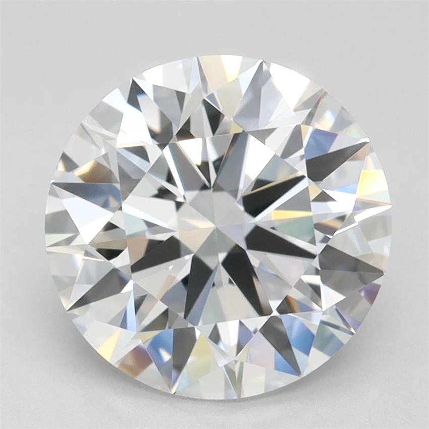 2.43ct D FL Rare Carat Ideal Cut Round Lab Grown Diamond