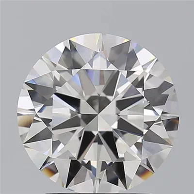 2.51ct I VVS2 Rare Carat Ideal Cut Round Diamond