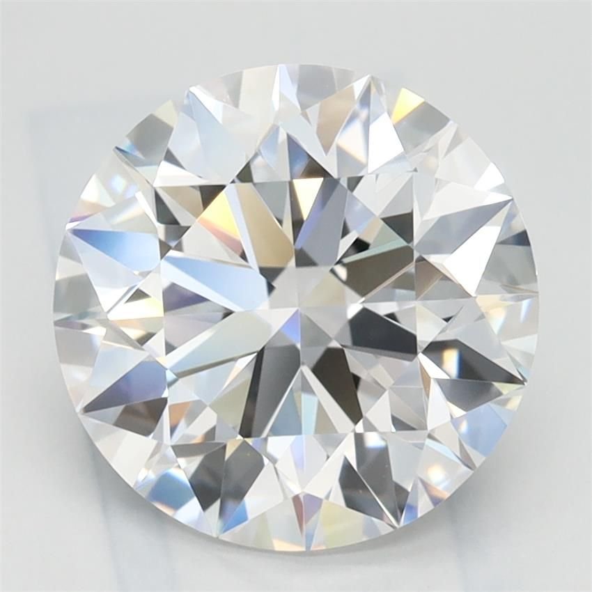 2.79ct D VVS1 Rare Carat Ideal Cut Round Lab Grown Diamond