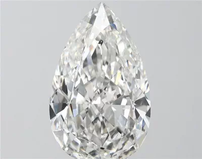12.09ct G VVS2 Rare Carat Ideal Cut Pear Lab Grown Diamond