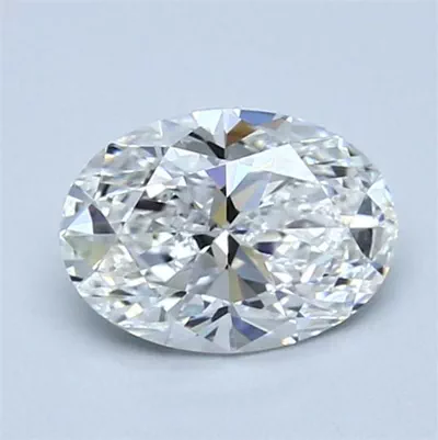 1.05ct F VS2 Rare Carat Ideal Cut Oval Diamond
