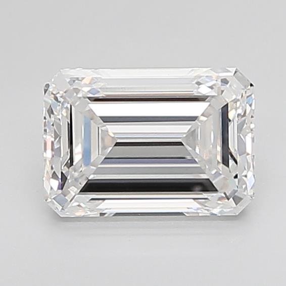 2.23ct E VVS2 Excellent Cut Emerald Lab Grown Diamond