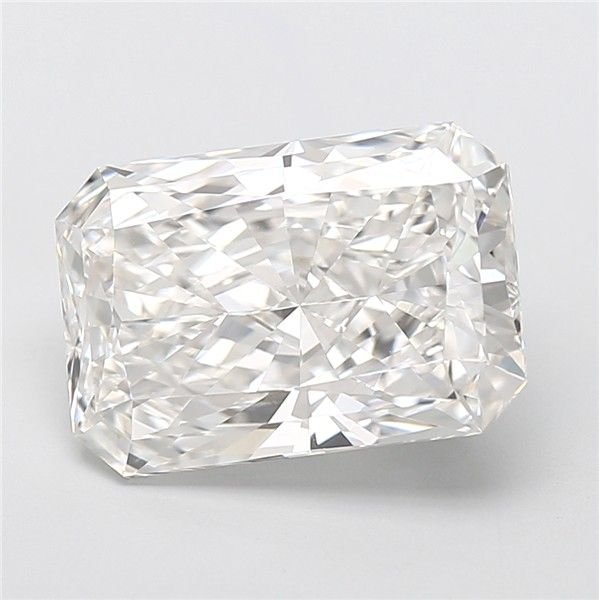 7.09ct E VVS2 Rare Carat Ideal Cut Radiant Lab Grown Diamond