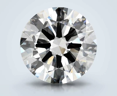 10.34ct F VVS2 Rare Carat Ideal Cut Round Lab Grown Diamond