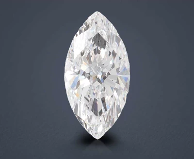 2.10ct D IF Rare Carat Ideal Cut Marquise Lab Grown Diamond