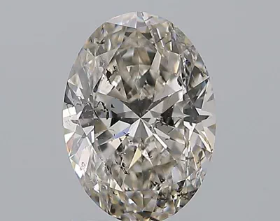 1.03ct I SI2 Rare Carat Ideal Cut Oval Diamond