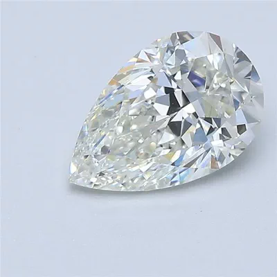 1.63ct I VS2 Rare Carat Ideal Cut Pear Diamond