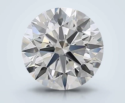 3.02ct E VVS1 Ideal Cut Round Diamond