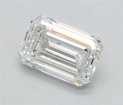 1.69ct F VS1 Rare Carat Ideal Cut Emerald Lab Grown Diamond
