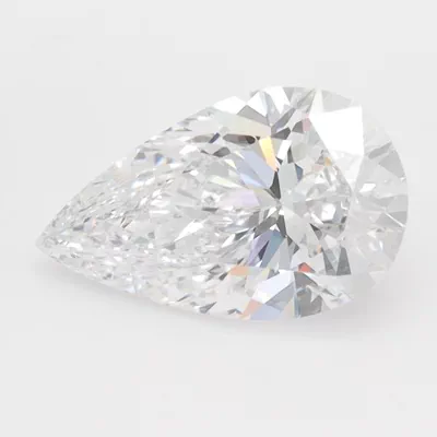 1.50ct D VVS2 Rare Carat Ideal Cut Pear Lab Grown Diamond