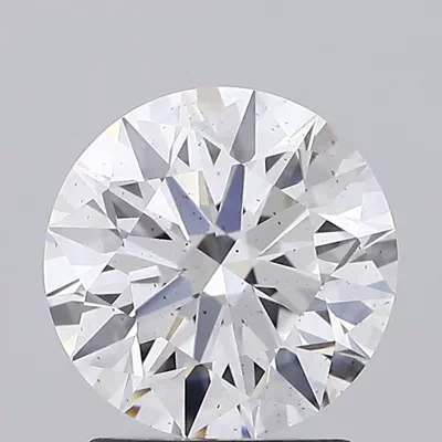1.86ct E SI1 Rare Carat Ideal Cut Round Lab Grown Diamond