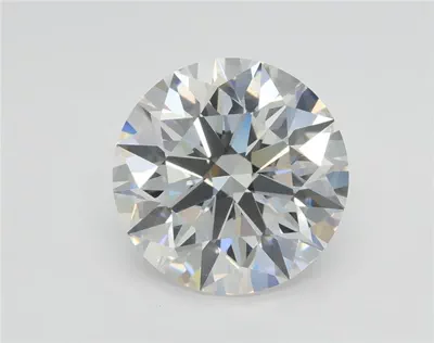 3.01ct E VS1 Rare Carat Ideal Cut Round Lab Grown Diamond