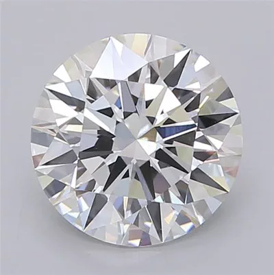 2.76ct F VVS2 Rare Carat Ideal Cut Round Lab Grown Diamond