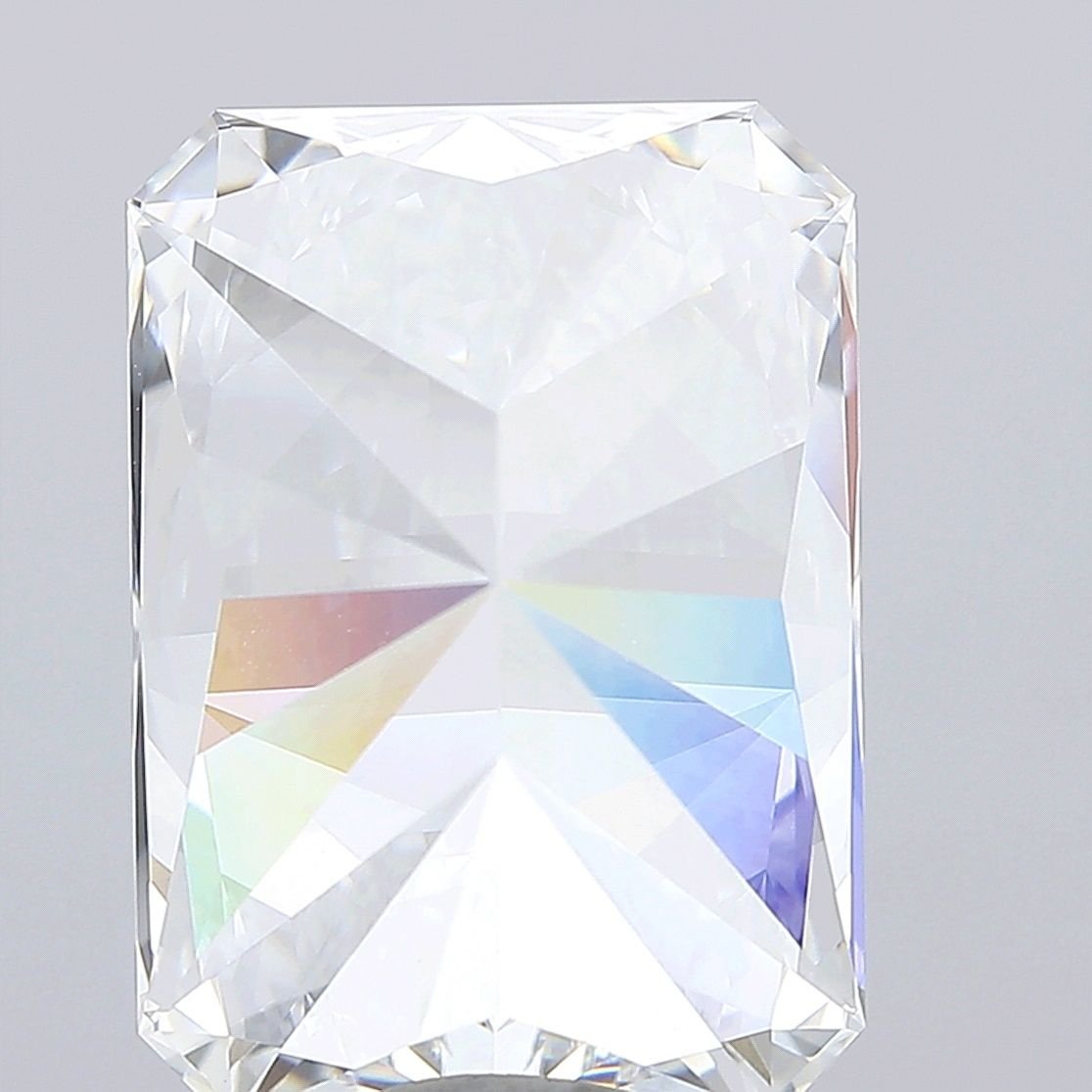 20.04ct F VVS2 Rare Carat Ideal Cut Radiant Lab Grown Diamond