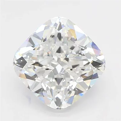 2.02ct E VVS1 Rare Carat Ideal Cut Cushion Lab Grown Diamond