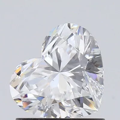 1.01ct E VS2 Rare Carat Ideal Cut Heart Lab Grown Diamond