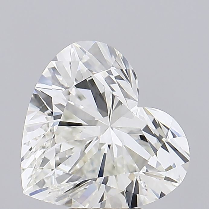 6.52ct G VVS2 Rare Carat Ideal Cut Heart Lab Grown Diamond