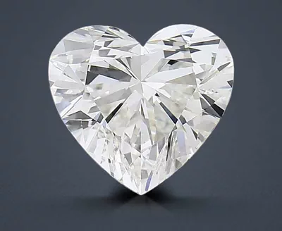 6.52ct G VVS2 Rare Carat Ideal Cut Heart Lab Grown Diamond