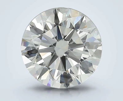 3.31ct J IF Rare Carat Ideal Cut Round Diamond