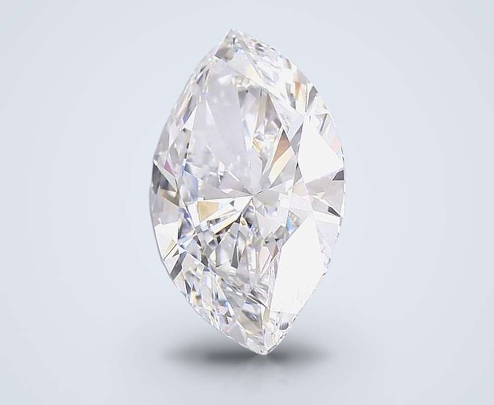15.05ct F VVS2 Rare Carat Ideal Cut Marquise Lab Grown Diamond