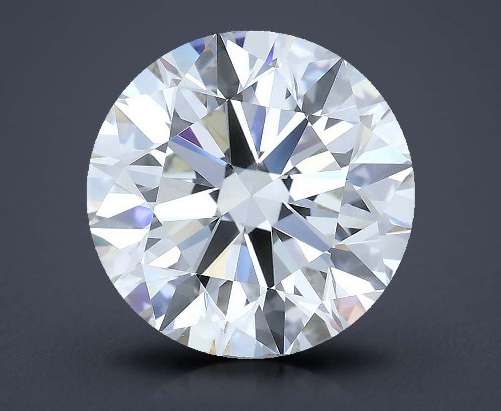 2.80ct G VVS2 Excellent Cut Round Diamond