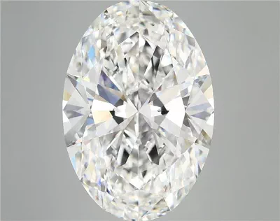 12.34ct E VVS2 Rare Carat Ideal Cut Oval Lab Grown Diamond