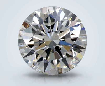 0.42ct I VVS1 Rare Carat Ideal Cut Round Diamond