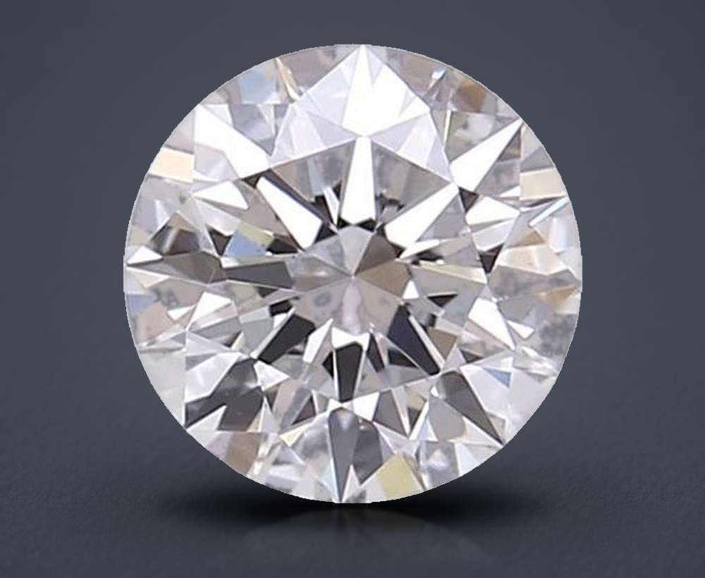 1.42ct G VVS2 Rare Carat Ideal Cut Round Lab Grown Diamond