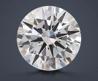3.03ct F VVS2 Rare Carat Ideal Cut Round Lab Grown Diamond