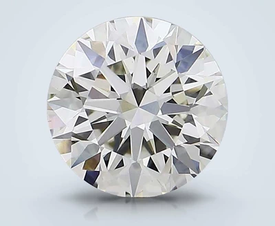 3.02ct J VS1 Excellent Cut Round Lab Grown Diamond