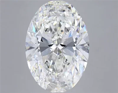 10.08ct F VVS2 Rare Carat Ideal Cut Oval Lab Grown Diamond