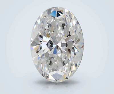 3.59ct D VS1 Rare Carat Ideal Cut Oval Lab Grown Diamond