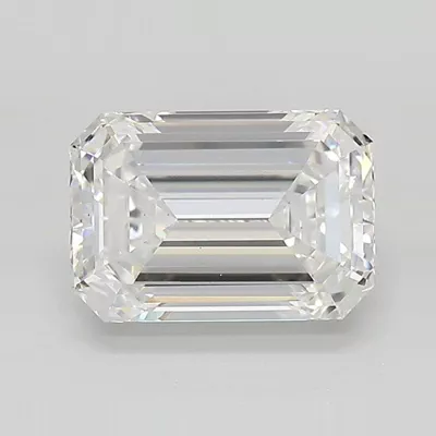 2.02ct E VS1 Rare Carat Ideal Cut Emerald Lab Grown Diamond
