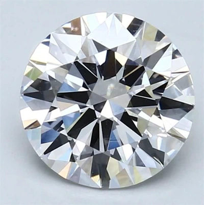 2.76ct F VS1 Excellent Cut Round Diamond