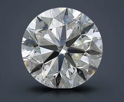 3.01ct J SI1 Very Good Cut Round Diamond
