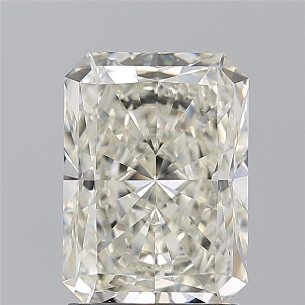 2.02ct K VS2 Rare Carat Ideal Cut Radiant Diamond